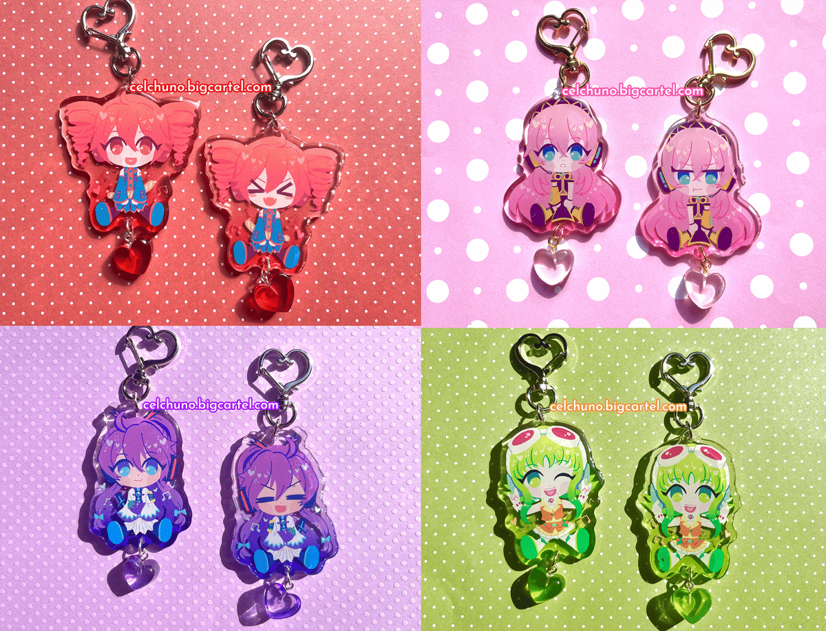 VOCALOID] Gummy Heart Charms | celchuno